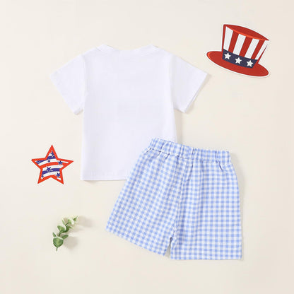Yvowming Toddler Baby Boy Clothes Kids Summer Truck Print T Shirt Short Set with Pockets 0-4T
