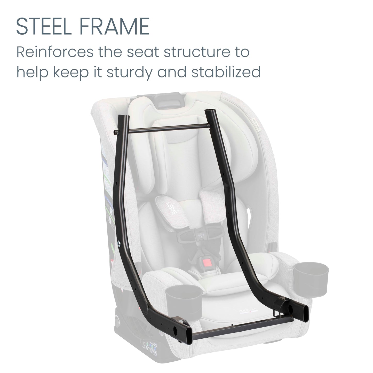 Britax One4Life Convertible Infant Car Seat, 10 Years of Use from 5 to 120 Pounds, Converts from Rear-Facing to Forward-Facing Booster Seat, Machine-Washable Fabric, Glacier Graphite