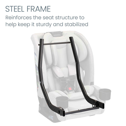 Britax One4Life Convertible Infant Car Seat, 10 Years of Use from 5 to 120 Pounds, Converts from Rear-Facing to Forward-Facing Booster Seat, Machine-Washable Fabric, Glacier Graphite