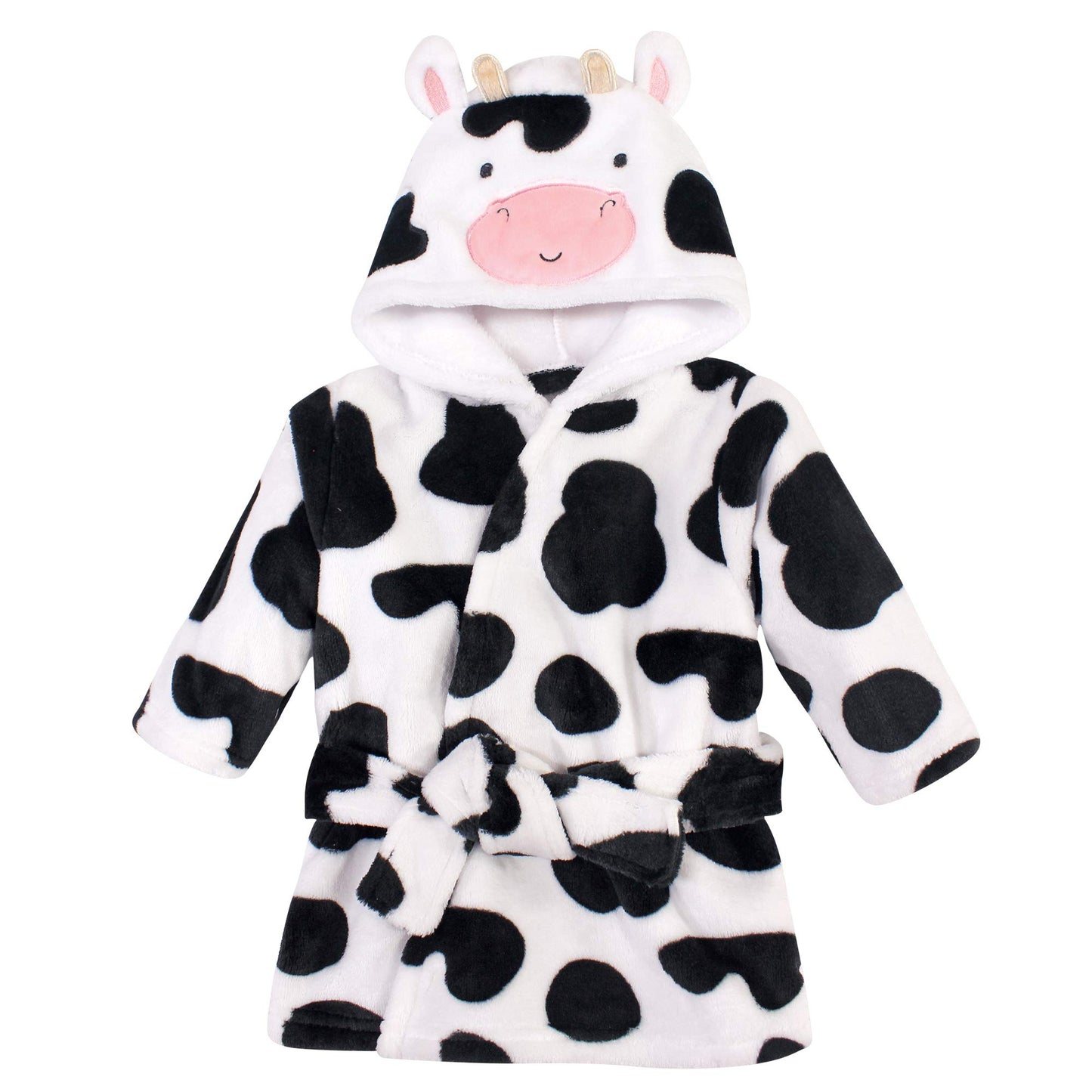 Hudson Baby Unisex Baby Plush Animal Face Bathrobe