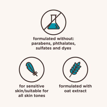 Aveeno Kids Sensitive Skin Face & Body Wash With Oat Extract, Gently Washes Away Dirt & Germs Without Drying, Tear-Free & Suitable for All Skin Tones, Hypoallergenic, 18 fl. oz