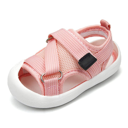 OAISNIT Baby Boys Girls Sports Sandals Lightweight Anti-Slip Rubber Sole Beach Aquatic Water Shoes Summer Toddler First Walking Shoe