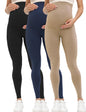Buttergene Women's Maternity Leggings over the Belly Pregnancy Active Wear Workout Yoga Tights Pants