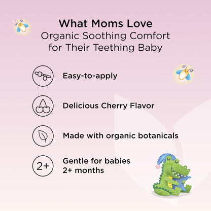 Hyland's Baby Organic Daytime and Nighttime Soothing Drops Combo Pack, Drops for Oral Discomfort, 2 oz.