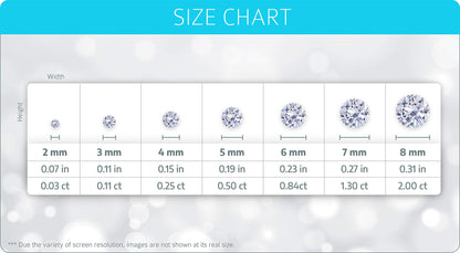 10k Yellow Gold Basket Round CZ Cubic Zirconia Solitaire Children Stud Screwback Baby Girls Earrings