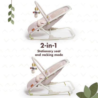 Tiny Love Boho Chic 2-in-1 with Removeable Hanging-Toy Bar, Stationary Modes, Folds Flat for Compact Storage and Portability