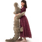 MorisMos Giant Alligator Stuffed Animal, 67inch Soft Large Alligator Plush Toy, Big Stuffed Crocodile Gifts for Kids Boys Girls
