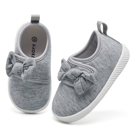 MORENDL Baby First Walking Shoes Toddler Slip On Shoes Infant Mesh Breathable Sneakers