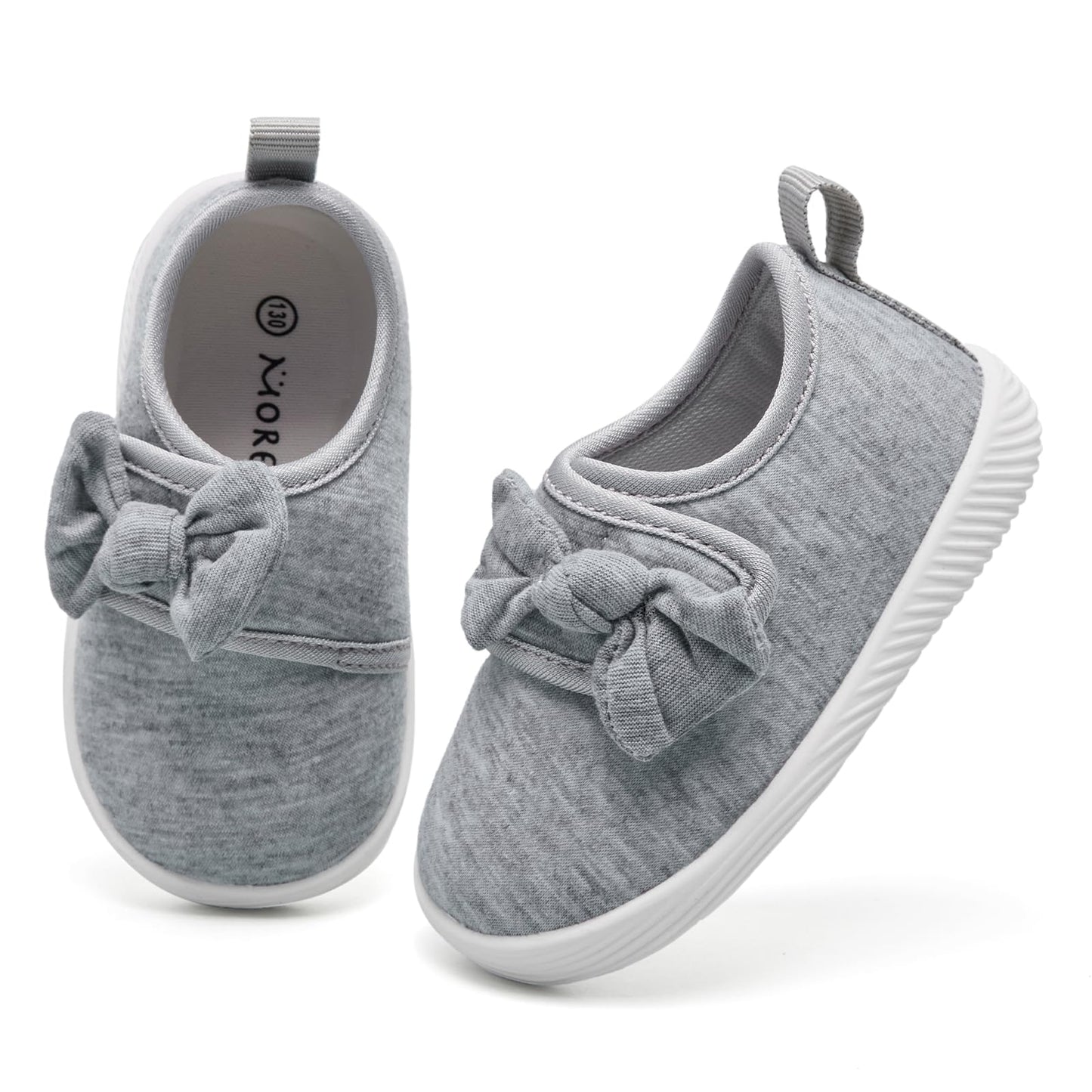 MORENDL Baby First Walking Shoes Toddler Slip On Shoes Infant Mesh Breathable Sneakers