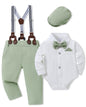 SANMIO Baby Boy Clothes 0-24M Baby Boy Suits 4pcs Baby Boys Baptism Easter Outfits Baby Christmas Clothes