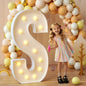 imprsv Marquee Light Up Letters, 3FT Mosaic Letters with Light for Baby Shower Graduation Party Decor, Large A for Engagement Wedding Party Decorations (Need to Assemble)