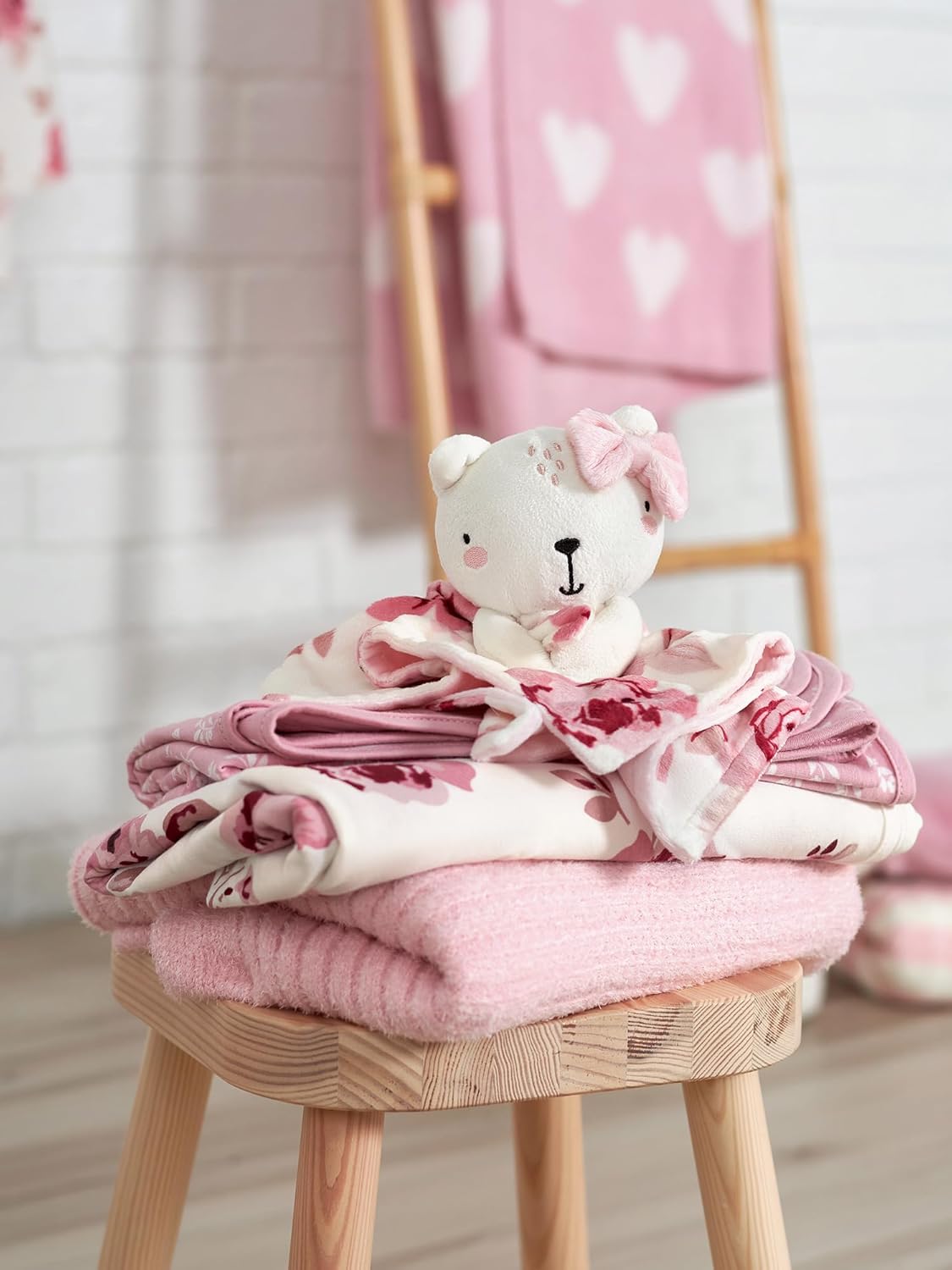 Modern Moments by Gerber Lovey Security Blanket - Soft + Snuggly Newborn Baby Gift