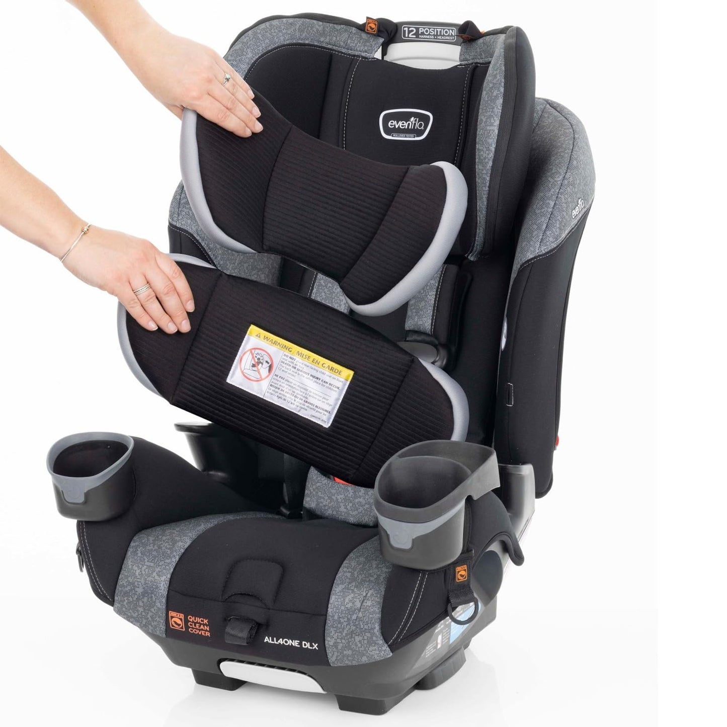 EveryFit/All4One 3-in-1 Convertible Car Seat (Augusta Pink)