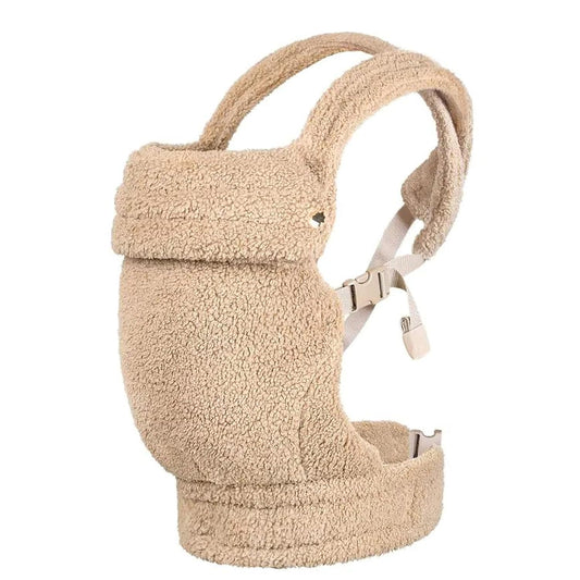 Ergonomic Baby Carrier | Soft and Durable Fabric for Lasting Comfort | Adjustable Backpack Design for 7-35 lbs | Adorable Teddy Pattern