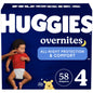 Huggies Size 5 Overnites Baby Diapers: Overnight Diapers, Size 5 (27+ lbs), 100 Ct (2 Packs of 50)