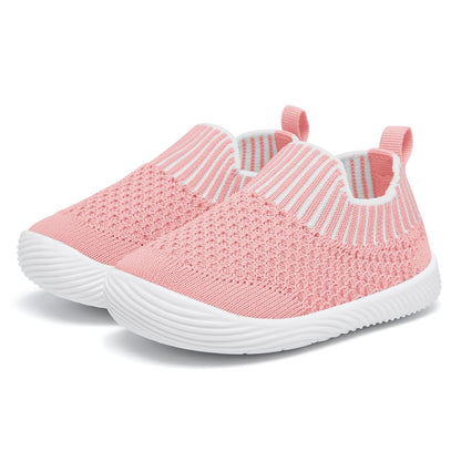 MORENDL Baby Shoes Toddler Walking Sock Shoes Non-Slip Breathable Boys & Girls Sneakers Infant Tennis Shoes