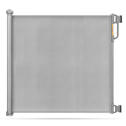 Momcozy Retractable Baby Gate, 33" Tall, Extends up to 55" Wide, Child Safety Baby Gates for Stairs, Doorways, Hallways, Indoor, Outdoor