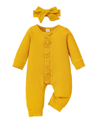 Mioglrie Newborn Baby Girl Clothes One Piece Jumpsuits Clothes Short Sleeve Rompers Summer Clothes for Baby