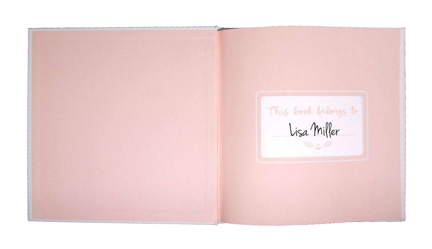 Kate & Milo Baby’s First Year Baby Memory Journal, Gender-Neutral Keepsake, Baby Milestone Memory Book and Photo Album, Perfect for Baby Showers, For New and Expecting Parents, Sky and Elephant