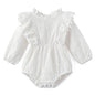 Simplee kids Baby Girl Kint Romper Fall Sleeveless Pompoms Rompers Newborn Little Girl Overall Jumpsuit Outfits