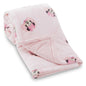 Disney Mickey Mouse, Minnie Mouse, Winnie The Pooh, Lilo and Stitch 2-Ply Infant Blanket - Soft Fleece with Polyfill - Cozy and Warm Baby Blanket for Baby Boys and Girls, 30x40 Inches