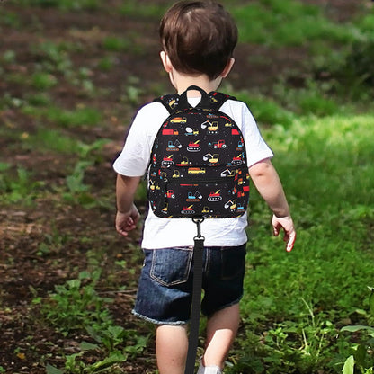 Accmor Toddler Backpack Leash, Cute Unicorn Baby Backpacks with Anti Lost Wrist Link, Mini Kids Backpack Leash Walking Harness for Outdoor Travel, Adorable Backpack Tether for Boys Girls 1-3 (Purple)