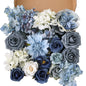 Artificial Flowers Combo for DIY Wedding Bouquets Combo Centerpieces Arrangements Party Bridal Baby Shower Home Decorations-Blush Pink