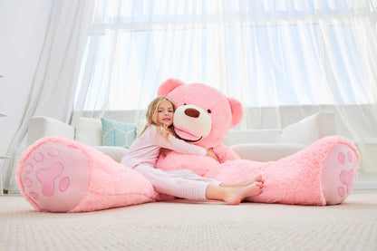 IKASA Giant Teddy Bear Plush Toy Stuffed Animals(Brown,78 inches)