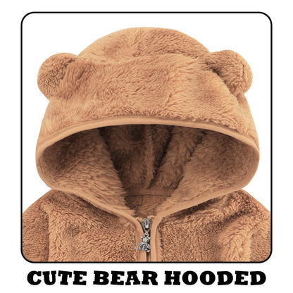 newborn boys girls 0-6 months winter jackets for baby coat warm flecee clothes