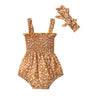 Baby Girls Summer Denim Romper Clothes Dress Newborn Onesie Sunsuit 3 6 9 12 18 Months One-Piece Jumpsuits Outfits