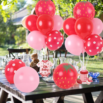 4 Sets Balloon Stand Kit for Table Bear Baby Shower Tables Centerpieces with Balloon Boy Baby Shower Decorations for Bear Theme Gender Reveal Birthday Party Table Decorations Supplies (Brown Bear, 4)