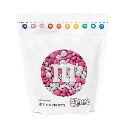 M&M'S World It's A Boy Milk Chocolate Candy 2lb Bag with White and Blue M&M'S for Baby Boy Showers Gender Reveal Parties and Baby Celebration Favors