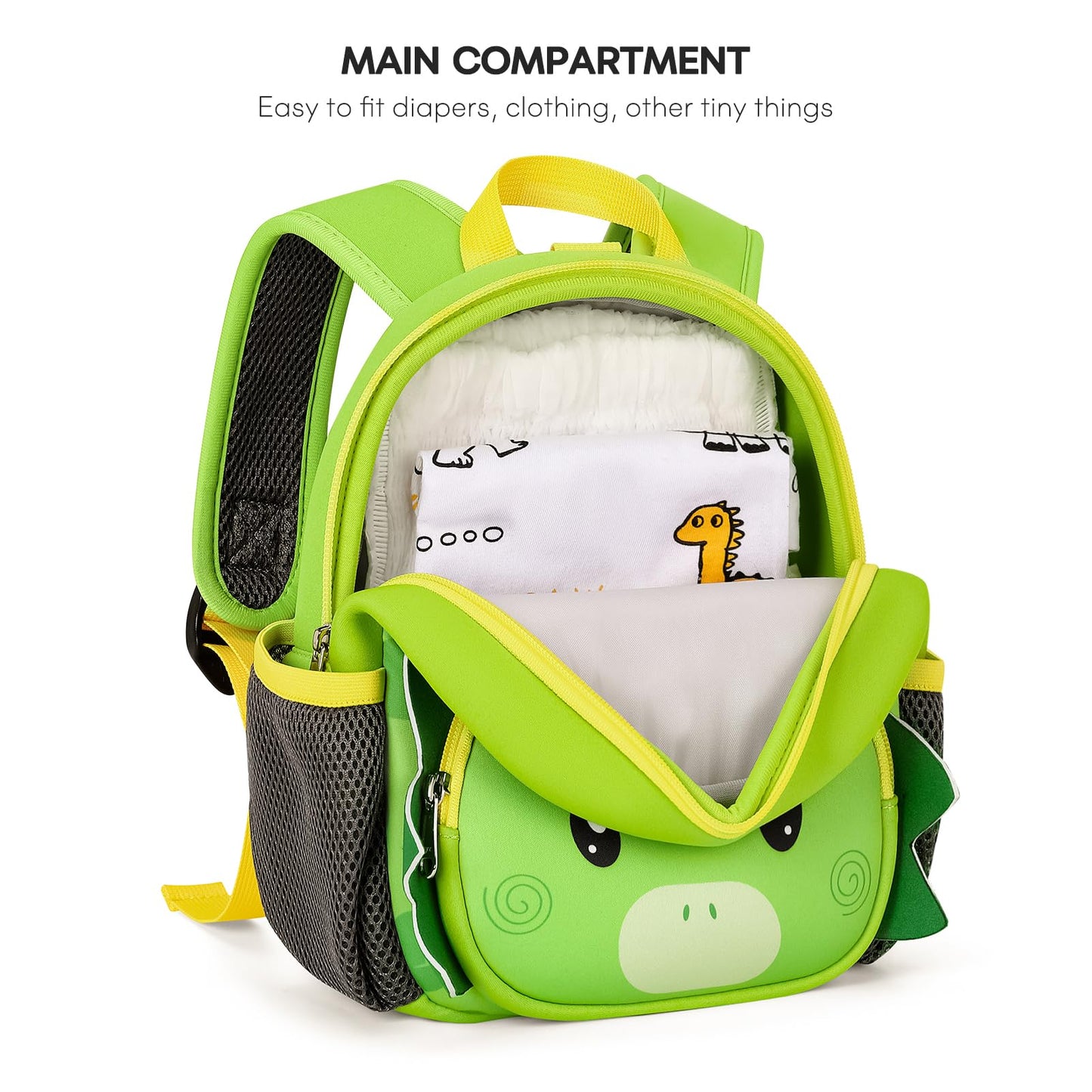 mibasies Toddler Backpacks for Girls 2-4: Baby Preschool Backpack - Kids Unicorn Backpack for Boys Girls - 12inch Mini School Bag