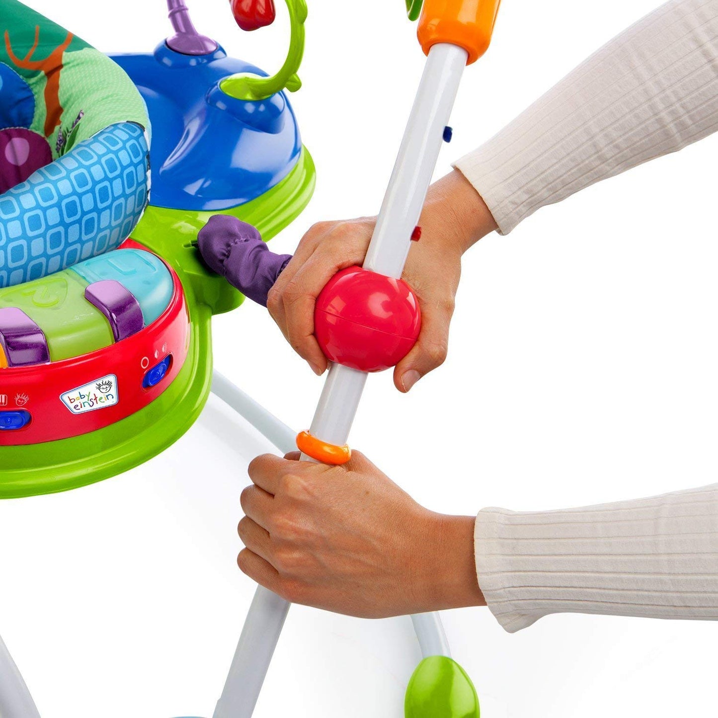 Baby Einstein Neptune's Ocean Discovery Activity Jumper, Ages 6 months +, Max weight 25 lbs., Unisex