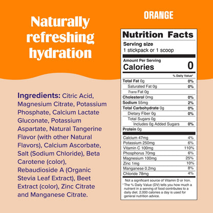 Ultima Replenisher Daily Electrolyte Powder Drink Mix – Tropical Variety, 20 Stickpacks – Hydration Packets with 6 Electrolytes and Minerals – Keto Friendly, Non-GMO and Sugar-Free