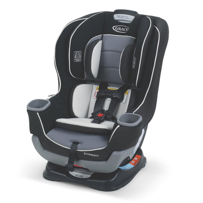 Graco Extend2Fit 3-in-1 Convertible Baby Car Seat, Rear and Forward Facing, Adjustable Extension Panel for Extra Legroom, Talia
