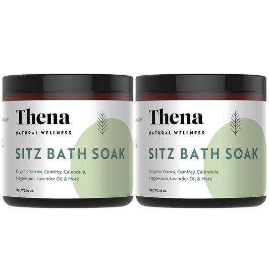 Best Organic Sitz Bath Soak for Postpartum Recovery Care New Mom Essentials & Natural Hemorrhoid Treatment, 100% Natural & Gentle with Pure Epsom & Dead Sea Salts Witch Hazel Lavender Essential Oil