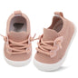 BARERUN Baby Shoes Baby First Walking Shoes Infant Sneakers Wide Barefoot Slip on Soft Sole Boys Girls Crib Shoe Toddler Breathable Lightweight House Socks