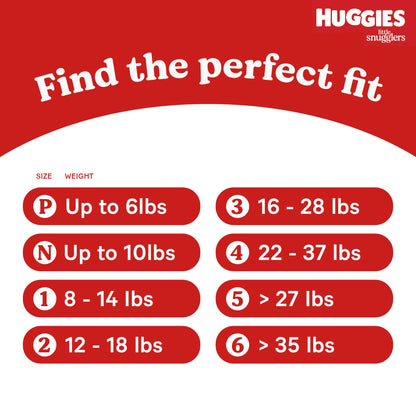Huggies Newborn Diapers, Little Snugglers Baby Diapers, Size Newborn (up to 10 lbs), 31 Count