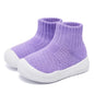 Eashi Baby Boy Girl Non-Skid Indoor Infant Walking Shoes Breathable Warm Elastic Sock Shoes with Memory Sole Protect Toes Outdoor Sneakers