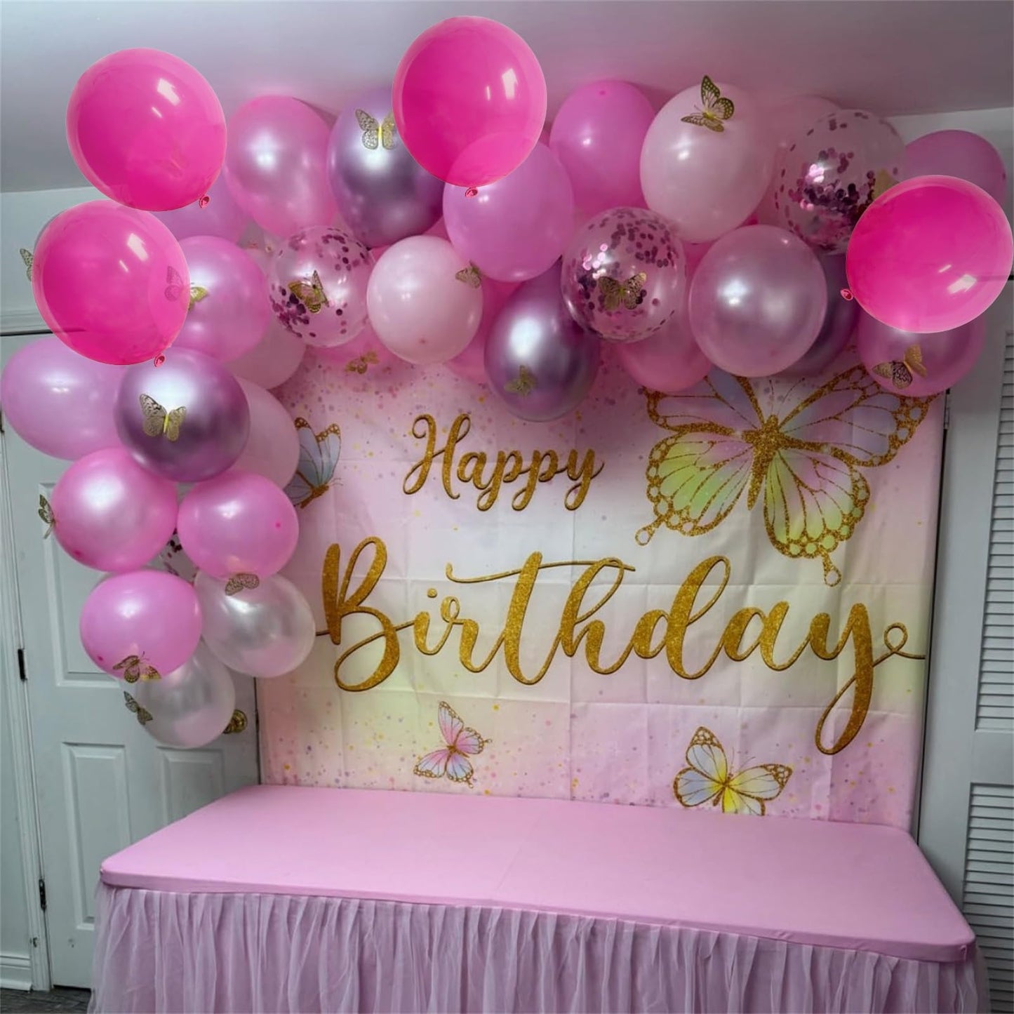 Dusty Blue Balloon Set, 60Pcs 12 Inch Slate Baby Blue White Sand Latex Balloon with Metallic Confetti Champagne Gold Helium Balloons for Birthday Party Baby Bridal Shower Boho Decortaions Supplies