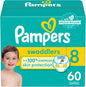 Pampers Baby Diapers - Swaddlers - Size 1, 198 Count, Ultra Absorbent Disposable Infant Diaper