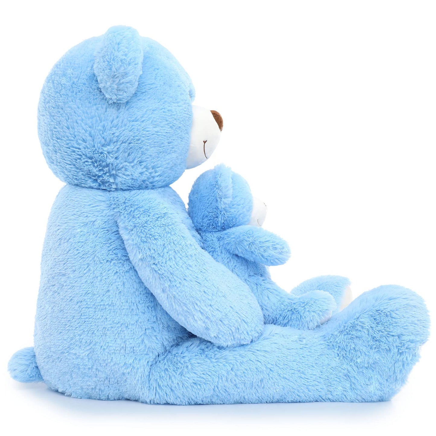 Muiteiur 49 inch Giant Teddy Bear Stuffed Animal, Big Bear Plush with Big Footprint, Great Gift for Party Decorations (Brown)