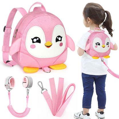 Accmor Toddler Harness Backpack Leash, Cute Dinosaur Backpacks with Anti Lost Wrist Link, Cute Mini Child Backpack Wristband Tether Strap and Protection Leashes for Boys Girls Aged 1-3 Years