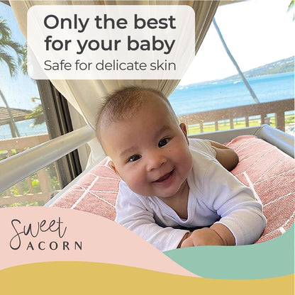 Knit Baby Blanket in Elegant Pattern, Organic Cotton Blankets for Crib or Stroller, Receiving Blankets - Salt White