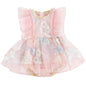 Mubineo Baby Girl Summer Clothes Lace Romper Skirt Dress Princess Outfits Sleeveless Flower Newborn Outfit