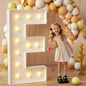 imprsv Marquee Light Up Letters, 3FT Mosaic Letters with Light for Baby Shower Graduation Party Decor, Large A for Engagement Wedding Party Decorations (Need to Assemble)
