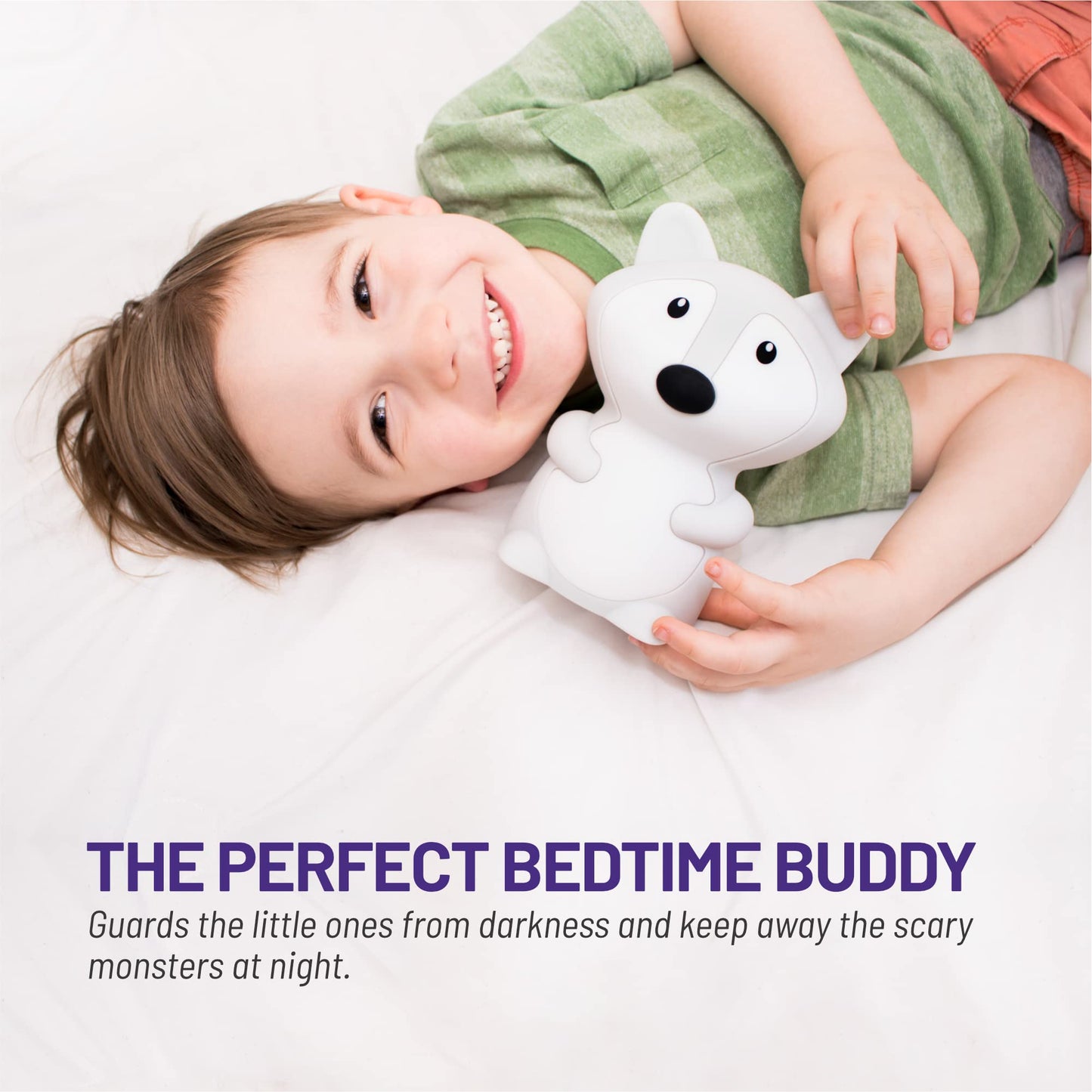 Lumipets Remote Control Silicone Night Light for Kids - Pig Design with 9 Soft Colors & Sleep Timer - Rechargeable, Battery-Operated Lamp for Bedroom | Baby Nursery, Toddler, Girls, Boys