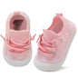 BARERUN Baby Shoes Baby First Walking Shoes Infant Sneakers Wide Barefoot Slip on Soft Sole Boys Girls Crib Shoe Toddler Breathable Lightweight House Socks