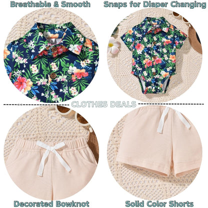 Baby Boy Hawaiian Outfit